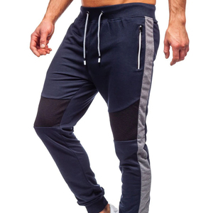 Wholesale Elastic Waist Slim <b>Fit</b> Breathable Streetwear Fleece <b>Jogger</b> Pants <b>Men</b> Custom <b>Joggers</b> Trousers - Product Image 1