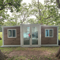 Maison préfabriquée modulaire personnalisée de 20/40 pieds, 2, 3, 4 chambres, bâtiment préfabriqué extensible, maison conteneur