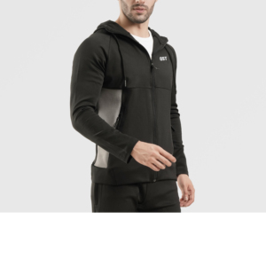 Men's Custom Sports Track Suit with Full Zip 100% Polyester Premium Long Sleeve Sets Screen Printed Logo - Product Image 1