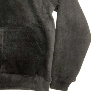 Top nouveau à capuche à manches longues soleil fané confortable thermique hiver impression vente acide lavé 100% coton solide OEM sweats à capuche entretenus - Product Image 6