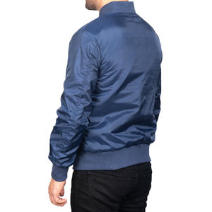 Chaqueta Universitaria de Satén de Diseño Invernal Profesional de Alta Calidad Personalizada al por Mayor, Talla XL para Hombre, Tejido de Alta Costura - Product Image 6