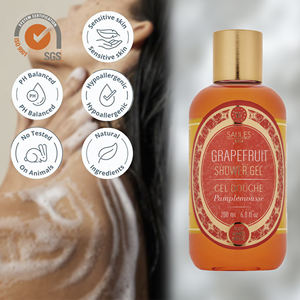 Premium Grapefruit Scented <b>Shower</b> <b>Gel</b> Handmade With Natural EU Production Eco Friendly Bulk Wholesale Private Label - Product Image 1