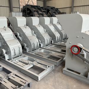 אבן אבקה עדינה גריסה פטיש מגרסה קטנה לייצור חול סלע מכונה דו שלבית מגרסה ללא תחתית - Product Image 4