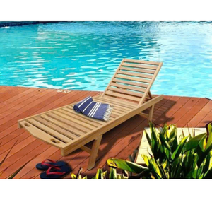 Chaise longue inclinable réglable et durable avec coussin Teslin Sièges de patio pliants avec 3 ans de garantie - Product Image 2