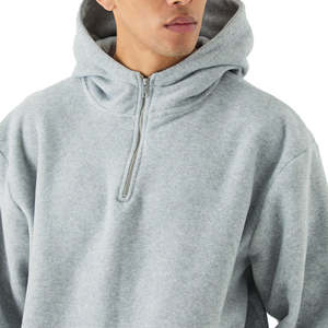 Streetwear à capuche unisexe, imprimé personnalisé, brodé, teint uni, pull en coton décontracté, sweat confortable à porter au quotidien - Product Image 3