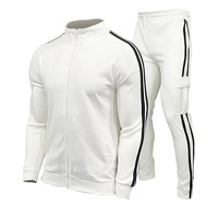 Ensembles de survêtements 2 pièces pour hommes et femmes, ensembles de jogging, vente en gros, été, 100% polyester, logo personnalisé, ensemble de pantalons de sport écologiques 2025