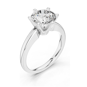 Bague solitaire en diamant de laboratoire 1,17 CT pour femme, clarté VVS-VS, or 18 carats, 14 carats, 10 carats et argent 925, or rose, or jaune, or blanc - Product Image 6