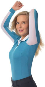 Pantalons d'équitation à manches longues pour femmes personnalisables, style western écologique, logo personnalisé, couche de base équestre, séchage rapide - Product Image 5