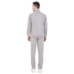 Conjunto Deportivo de Invierno para Hombre, Chaqueta con Cremallera y Pantalones de Chándal de Felpa 100% Algodón Ecológico de Alta Calidad, con Color Personalizado - Product Image 4