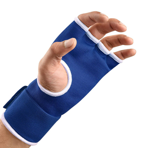 Lightweight Unisex Custom Logo <b>Gel</b> Pad Inner Boxing Quick Wraps High Quality Polyester Elastic Blend Hand Wraps - Product Image 2
