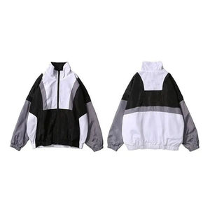 High Quality Slim Solid <b>Winter</b> Hooded Zipper Front Logo Custom Made Personalized <b>Waterproof</b> Breathable Windbreaker <b>Jacket</b> - Product Image 3