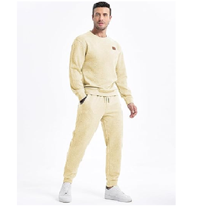 Sudadera con Capucha OME Simple para Hombre, de Felpa Gruesa, Cuello Redondo, 100% Algodón Tejido, Ecológica, Personalizable, Talla Grande, para Primavera - Product Image 2