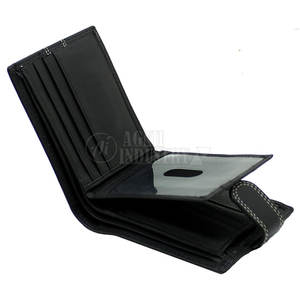 Cartera de Cuero Genuino de Venta Caliente, Suministro Directo de Fábrica, Última Moda, Diseño Personalizado, Bloqueo RFID, Corta, Alta Calidad - Product Image 4