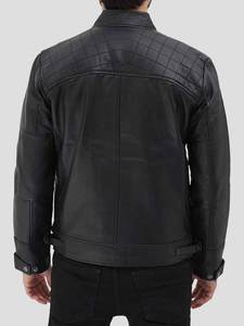 Chaqueta de Cuero 100% Genuino, Estilo Nuevo, Personalizada, Holgada, a la Moda, para Hombre, Envío DDP - Product Image 2