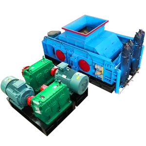 Spring Roller Crusher Without Wearing Parts Quarry Steel Slag Gold Ore Clinker Crushing Sand Making Machine