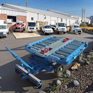 Airport Aviation Container Dolly Trailer for <b>Aircraft</b> Baggage From the Special Transportation Category For Import - Product Image 2