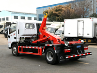 Camion à ordures détachable Dongfeng 4X2 de bonne qualité avec benne pour déchets de construction