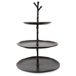 Logo personnalisé aluminium gâteau support de service cuisine maison ustensiles gâteaux pâtisseries décoratif gâteau support vente chaude - Product Image 6