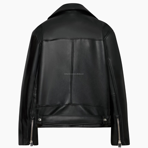 New Arrival TWIIL_SPORTS Custom Windproof Casual Black Riding Biker Motorcycle <b>Men</b> Genuine Leather <b>Jackets</b> Stylish Fashion - Product Image 2
