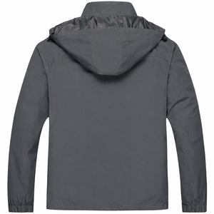 Chaqueta Cortavientos Impermeable Unisex |   Chaqueta Impermeable de Montaña con Capucha, Ligera y de Alta Calidad, con Logotipo Personalizado - Product Image 2