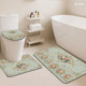 Custom Printed <b>Mat</b> <b>Bathroom</b> Rug <b>Set</b> for <b>Bathroom</b> Non-Slip Shower Curtain Bath <b>Mat</b> - Product Image 5