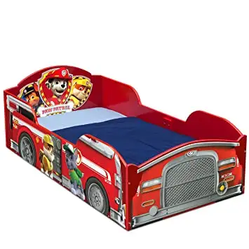 Cabecero TH-H8187 cama individual para niños, cabecero pequeño de madera con marco tapizado de colchón, Led King, nuevo