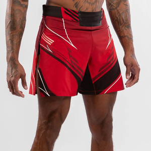 Terzo Sports 2024 nueva sublimación MMA Shorts Fight Mens sublimación personalizada Venta superior Fabricación BJJ MMA fight shorts - Product Image 4