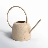 Arrosoir de luxe en acier inoxydable avec long bec, design durable et écologique, finition thermolaquée, capacité personnalisable