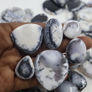 Vente en gros de cabochons d'opale dendrite en vrac, mélange de formes pour bijoux, achat en vrac de pierres précieuses - Product Image 5