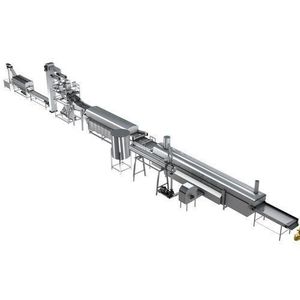 Ligne de production de chips de pommes de terre - Nouvelle machine pour usage en restaurant avec des légumes frais, de la farine de maïs et des noix - Product Image 1