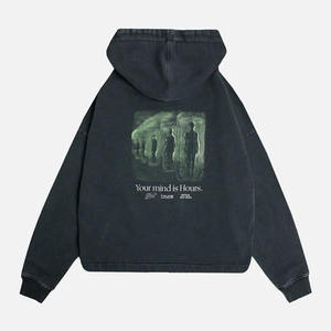 เสื้อฮู้ดผ้าฟลีซผ้าฝ้าย100% สำหรับเด็กชายหญิง - Product Image 5