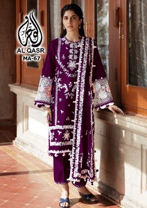 ผ้าจอร์เจียแบบหนาผ้าทอพิมพ์ลายสำหรับงานออกแบบล่าสุด - Product Image 5