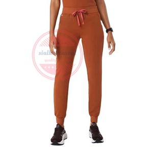 Wholesale Medical Scrub Pants Custom Logo Stretchable Scrub Pants - Product Image 5