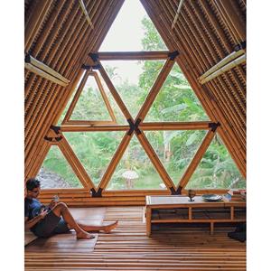 Invernaderos prefabricados industriales modernos de alta calidad de 17 m², tipo pequeño Bungalow Top NB04, invernaderos 40HC para Vietnam - Product Image 2