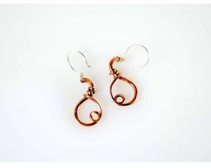 Joyería hecha a mano con forma de árbol circular al por mayor, accesorios únicos para las orejas, Pendientes colgantes, regalo de cumpleaños a bajo precio - Product Image 2