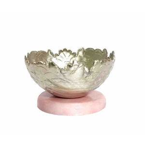 Bol à chocolat martelé en or de luxe Dessert élégant et fait à la main pour les mariages et la décoration intérieure Événements Prix le plus bas - Product Image 2