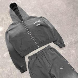 Sweat à capuche, pantalons de survêtement, ensembles de jogging, pantalons cargo, survêtements, unisexe, survêtements, ensemble 2 pièces - Product Image 3