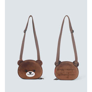 3D Plush Design Bear Shoulder Bag for Kids Lightweight & Waterproof Tykle Purse - Product Image 3