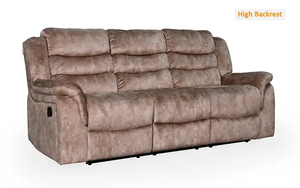 Sofá reclinable de tela americana Royaloak Miami, sofá de 3 plazas, cómodo diseño moderno, muebles de sala de estar tapizados duraderos - Product Image 3