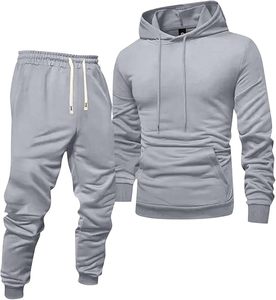 Venta al por mayor de invierno de talla grande Jogging entrenamiento chándal cremallera fútbol chándal conjunto de los hombres Casual chándal logotipo personalizado - Product Image 1
