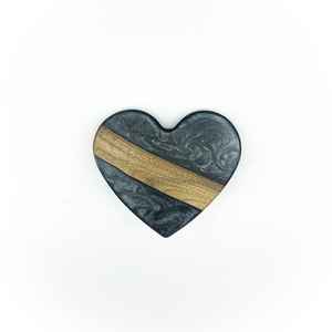 Elegante Posavasos de Resina y Madera Hecho con Madera de Acacia Natural y Madera de Mango con un Diseño de Resina Duradero - Product Image 2