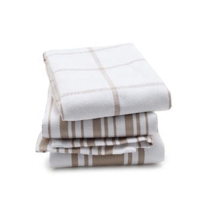 Fabricant en gros de serviettes en tissu à carreaux, prix d'usine, serviettes de cuisine en coton personnalisées, torchons, nouvel arrivage, fournisseur OEM - Product Image 4
