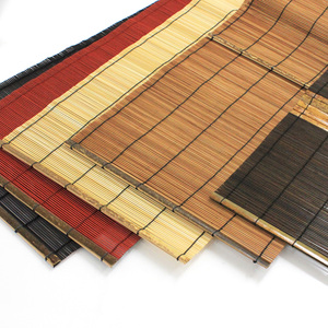 Tapis de table à manger en bambou pour déjeuner Kaiseki japonais de haute qualité coussinets de placement à gradation fine excellents pour un usage quotidien - Product Image 4