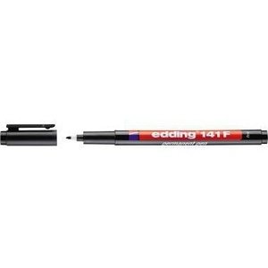 Rotulador Edding 141 F Negro de 0.6mm, No Resistente al Agua - Product Image 1