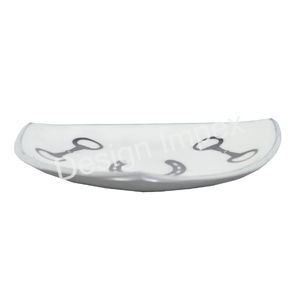 Tazones Decorativos para Ensaladas, Uso en Restaurantes y Hoteles, Diseño Ecológico, Tazones para Servir Alimentos, Plato de Esmalte Blanco, Precio Económico - Product Image 2