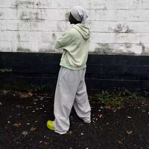 เสื้อฮู้ดโอเวอร์ไซส์สำหรับผู้ชายเสื้อแนวสตรีทแวร์วินเทจผ้าฟ Y2K ประดับพลอยเทียมจากฝรั่งเศส - Product Image 4