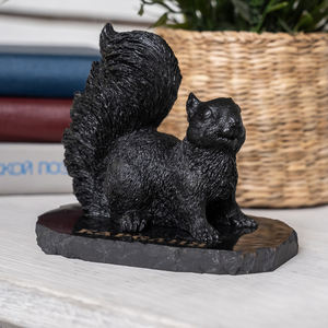 Figura de ardilla de shungita - Product Image 4