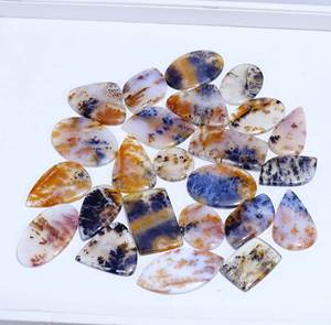 อัญมณีธรรมชาติสำหรับเครื่องประดับอัญมณีธรรมชาติ Dendrite โอปอล cabochons อัญมณีหลวม Dendrite โอปอลราคาโรงงานจากอินเดีย - Product Image 2