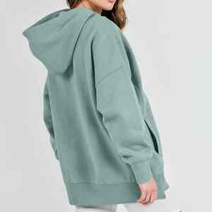Nouveautés Pulls décontractés pour femmes Sweat à capuche oversize à manches longues avec sweats à capuche et sweat-shirts imprimés de couleur unie - Product Image 6