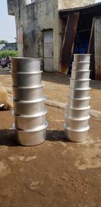 Superior 65x21 Aluminum Tope With Cover 30pc <b>Set</b> Deep Round Bowl Shape Durable Finish Silver Material Kitchen Cooking - Product Image 2